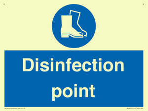 Disinfection point